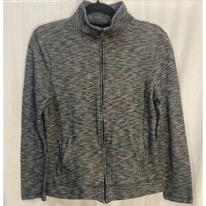 T by Talbots Women’s Athletic Zip Jacket Fitness Walking Casual Size M